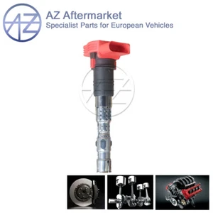 AZ Ignition Coil Fits Audi A4 2003-2009 A8 2002-2010 A6 2004-2006 4.2 3.7 - Picture 1 of 1