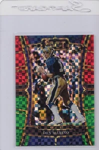 2023 Panini Select Draft Picks Red Green Squares Prizm #86 Dan Marino #8/25 - Picture 1 of 2