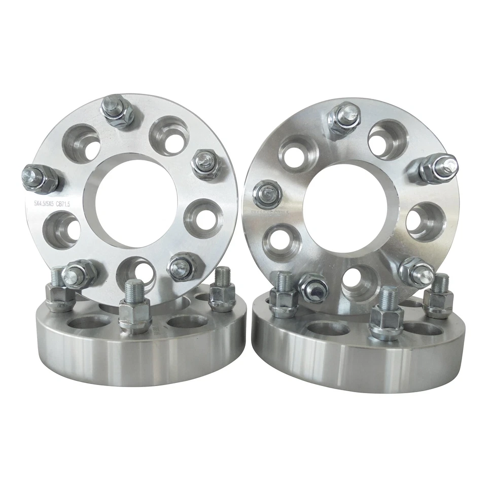4 piezas | Adaptadores de rueda de 1,25" 5x4,5 a 5x5 ruedas Jeep JK ruedas en TJ YJ Foto 1 de 4