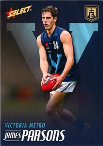 2015 Geelong Cats AFL Select Future Force Rookie Card - James Parsons - Picture 1 of 3