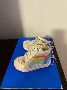 SNEAKERS ALTE CAT & JACK PENNY NUOVE BAMBINA TAGLIA 5 - Foto 1 di 7