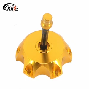 KKE 48.5mm Gold Fuel Tank Gas Cap Fit SDG SSR 50 70 110 125CC Chinese Pit Bike - Picture 1 of 7
