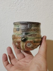 Kazuya Furutani Iga Shuhai | Large sake or wine cup | Drinking mug vessel - Picture 1 of 18
