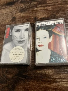 ANNIE LENNOX NO MORE I LOVE YOU'S CASSETTE TAPE SINGLE & Medusa Album - Bild 1 von 4