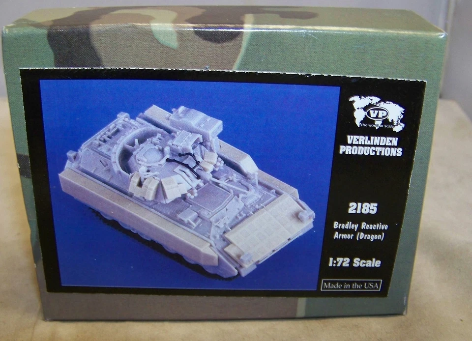 VERLINDEN 1:72 REACTIVE ARMOR ERA FOR US BRADLEY DRAGON KIT 2185 NIB - Image 1 of 1