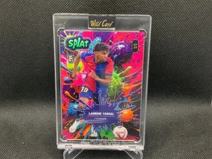 2024 Wild Card Splat Lamina Yamal Rosa 1/1 - Foto 1 di 2