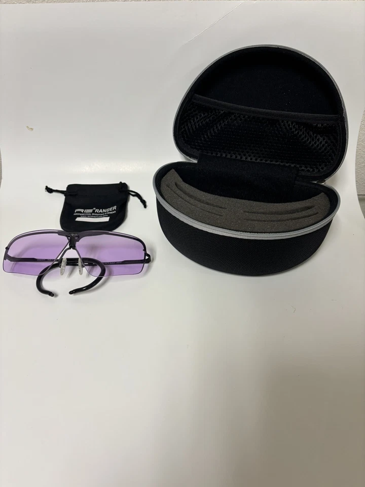 Randolph Ranger Edge (63) 射击眼镜 - 140 毫米电缆寺庙带盒 — 第 1/4 张图片