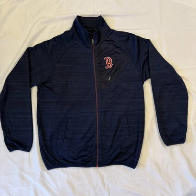 Chaqueta deportiva BOSTON RED SOX G-III Carl Banks Performance cremallera completa grande para hombre Foto 1 de 4
