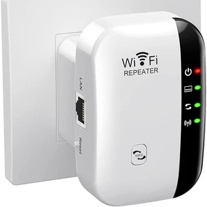 WLAN Repeater Router Range WIFI Wzmacniacz sygnału Access Point Booster 300Mbps - Zdjęcie 1 z 10