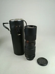 Vintage Vivitar 75-205 mm 1:3.8 Close Focusing Auto Zoom Lens w/ Case - Picture 1 of 7