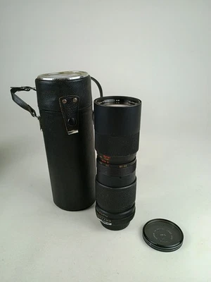 Vintage Vivitar 75-205 mm 1:3.8 Close Focusing Auto Zoom Lens w/ Case - Image 1 of 4