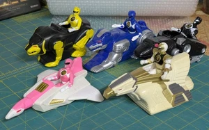 1995 Mighty Morphin Power Rangers McDonalds Happy Meal Juguetes Casi Juego de 6 - Imagen 1 de 7