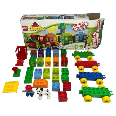 Lego #10558 Duplo Number Train - Complete in Box - Image 1 of 4