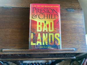 BAD LANDS by Douglas Preston & Lincoln Childs, SIGNED 2x, 1st/1st, HCDJ - Bild 1 von 4