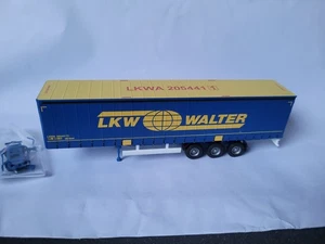 LKW Walter Austria Bahntrailer Huckepack Intermodal Trailer Nr. LKWA 411 - Picture 1 of 7