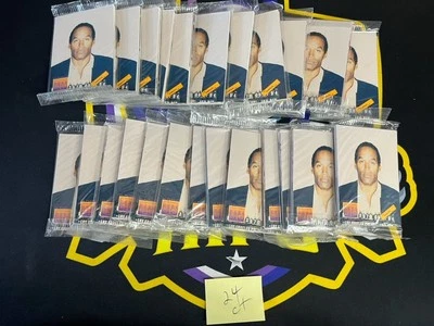 7 Ct  Lot OJ SIMPSON CASE IN PURSUIT OF JUSTICE 1994 INTERLINK SETS SEALED - Image 1 of 4