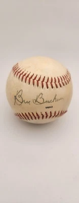 Бейсбольный мяч с автографом Билла Бакнера COOPER 25T  - Изображение 1 из 3