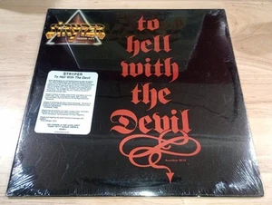 Stryper- “To Hell with the Devil”, vinyl LP, 1986, Enigma 82339-1 Hype Sticker - Picture 1 of 2