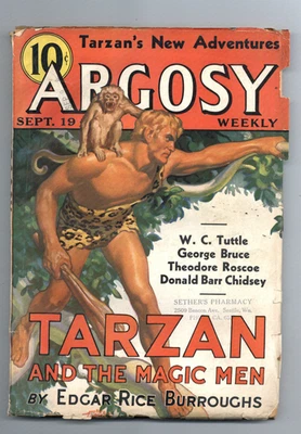 Argosy Part 4: Argosy Weekly Sep 19 1936 Vol. 267 #3 FN - Image 1 of 3