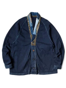 Kapital 8oz IDG denim Tiger juban shirt (NORAGI remake) Jacket - Picture 1 of 10