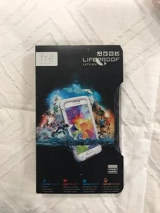 SAMSUNG GALAXY S5 FRE CASE Lifeproof Waterproof Scratch Protector White Clear - Picture 1 of 3