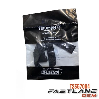 TRIUMPH SPRINT 2010-2020 ALFORJA TAPA LÍMITE CORREA NUEVO FABRICANTE DE EQUIPOS ORIGINALES T2357004 Foto 1 de 4