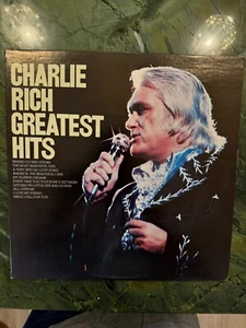 CHARLIE RICH Greatest Hits 1976 1st Pressing Epic PE 34240 VG+/VG+ - Picture 1 of 6