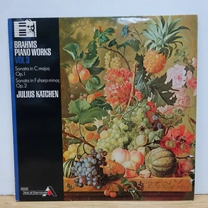 SDD 534 BRAHMS Piano Works Vol 3 JULIUS KATCHEN AOD STEREO LP EX+ - Picture 1 of 4