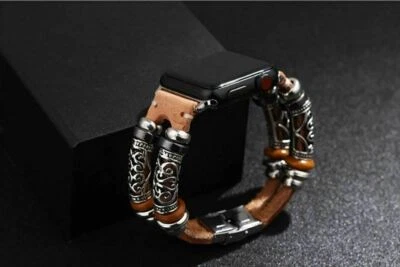 Apple Watch Cuero Aleación Slv Pulsera Pulsera 42-44mm Foto 1 de 4