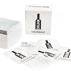 NUEVO Juego de fiesta para beber Drunk Confidence para ti y tus amigos demasiado confiados - Imagen 1 de 1