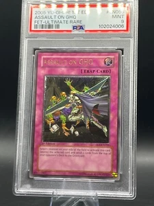 Yugioh Assault on GHQ (UTR) FET-EN056 Flaming Eternity-1st Edition - Picture 1 of 5