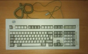 Vintage Keyboard IBM Quiet Touch PS/2 Enhanced 71G4630 1993 Made By Lexmark RARA - Bild 1 von 3
