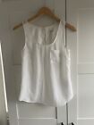 Oasis Womens White Top - Size 8