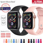 Sports Silicone Bracelet wrist band For Apple Watch Ultra 2 Series 9 8 7-45 49mm