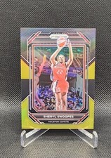 2023 Panini Prizm WNBA #100 Sheryl Swoopes Black Gold Prizm /5 Houston Comets SP