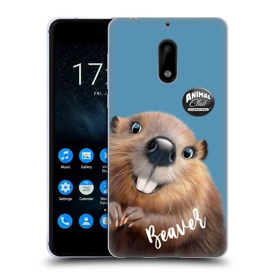 OFFICIAL ANIMAL CLUB INTERNATIONAL FACES SOFT GEL CASE FOR NOKIA PHONES 1 - Image 1 of 4