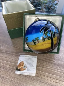 Pier 1 Importaciones Li Bien Ornamento 2015 Pintado a Mano Belén Reyes Magos En Caja - Imagen 1 de 10