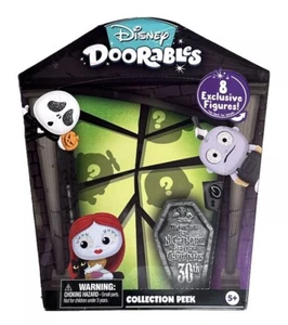 Disney Doorables Nightmare Before Christmas 30th 8 Tiny exclusive Figures New  - Picture 1 of 7