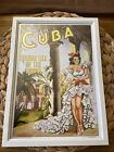 Brand New Vintage Cuba Travel Poster A4 Printed White Frame