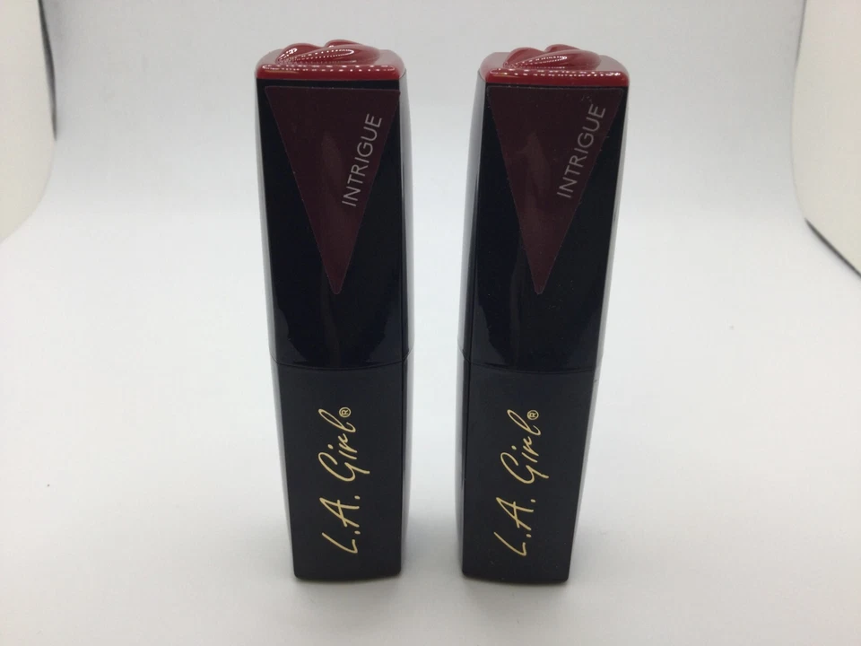 L.A. Girl Lip Attraction Lipstick, Intrigue, 0.11 OZ (GLC587), Pack of 2! - Image 1 of 1
