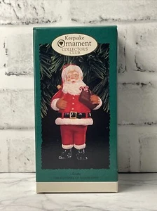 Santa Collector's Club 1996 sello recuerdo adorno de Navidad - Imagen 1 de 4