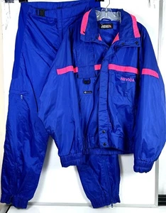 Nevica Ski Suit Mens Snowsuit Snow Jacket: 42 Pants: 46 Blue & Pink - Picture 1 of 24