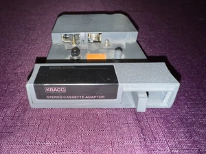 VTG KRACO Stereo Cassette to 8 Track Adapter KCA-7B Untested As Is No Returns - Picture 1 of 16