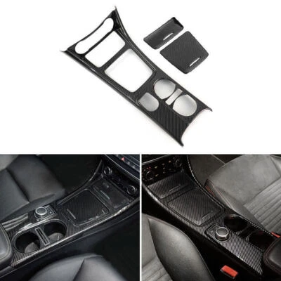 LHD Center Console Panel Cup Holder Cover For Mercedes Benz GLA CLA W176 2013-18 - Imagem 1 de 4