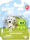 Bluey Friends CHLOE & OCTOPUS Figures SEALED NEW FREE SHIPPING Hard To Find RARE