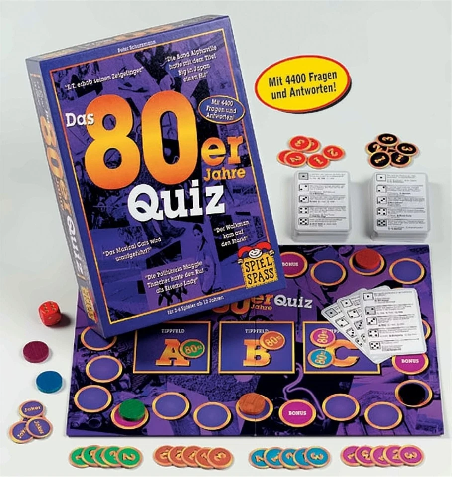 80er Jahre Quiz - Bild 1 von 1