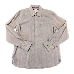 Joseph Abboud Xl Bügelfreies Lila Flip Cuff Button-Down Hemd - Bild 1 von 8