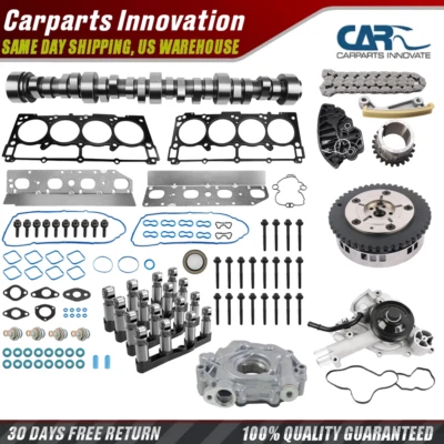 Non MDS 5.7L HEMI Lifters Camshaft Oil &Water Pump Head Gasket Kit for Dodge Ram - Изображение 1 из 4
