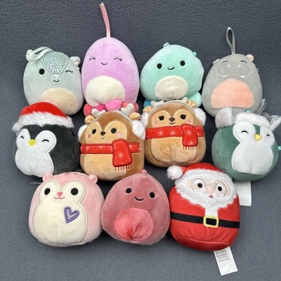 SQUISHMALLOWS  5” Plush Toy Pictured Lot Of 11 Toys - Image 1 of 4