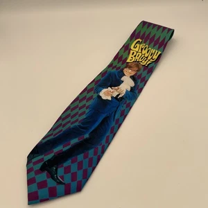 Vintage 90er Austin Powers "Groovy Baby" Neuheit Krawatte Komödie Baby Junge Krawatte 58" - Bild 1 von 11